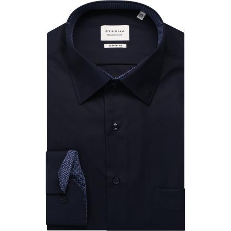 ETERNA Overhemd Extra kort (ML5) blauw