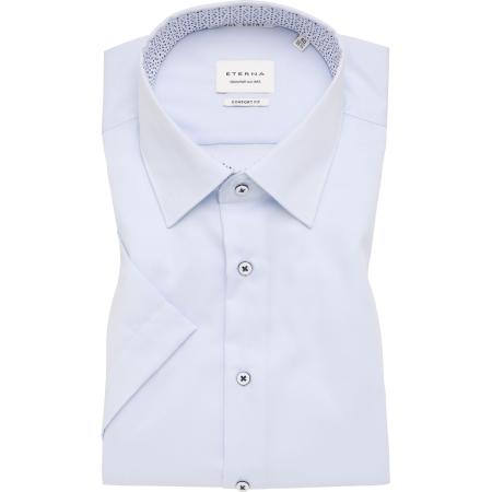 ETERNA Overhemd Korte mouw lichtblauw