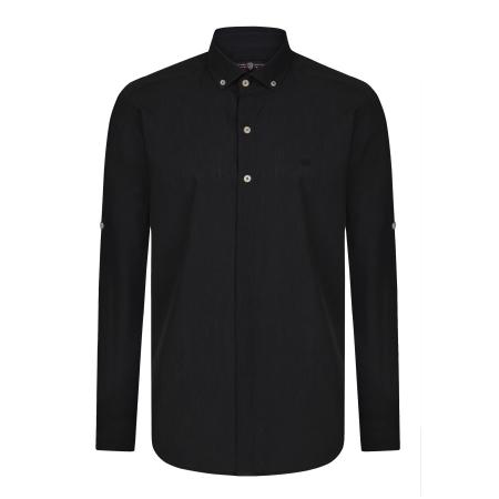 Jimmy Sanders Jimmy Sanders Overhemd zwart