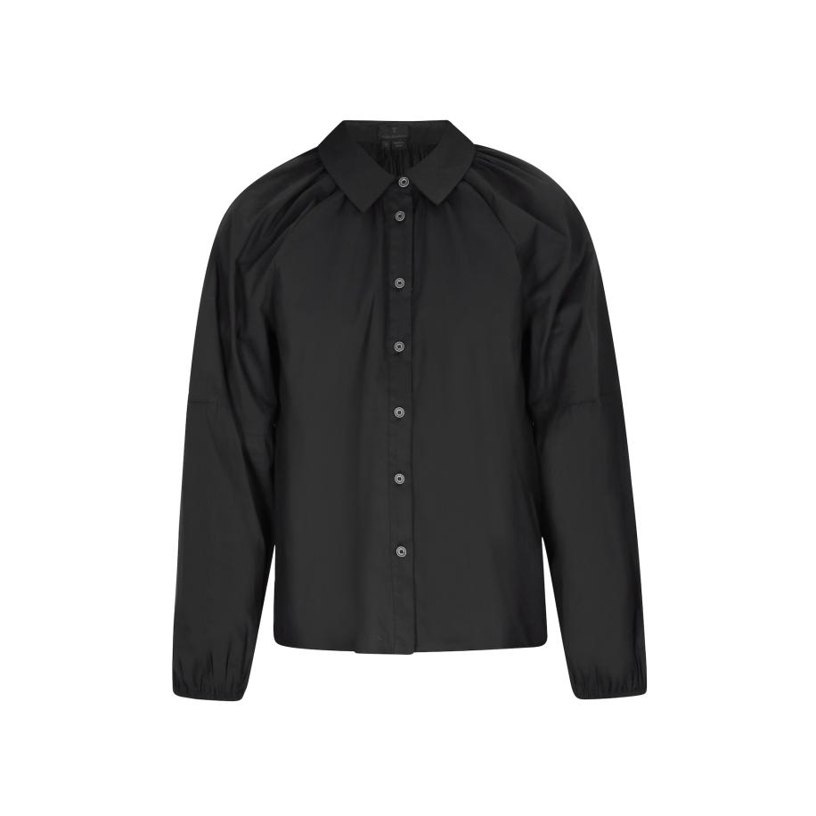 DreiMaster DreiMaster Klassik Blouse Classic Look zwart -