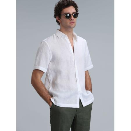 Lufian Lufian Overhemd Bert wit