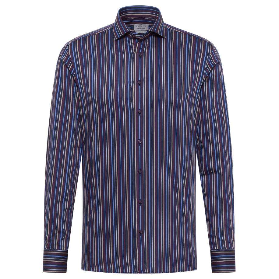 Eterna ETERNA Zakelijk overhemd navy / gemengde kleuren -