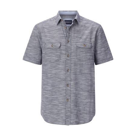 BABISTA Overhemd Korte mouw grijs
