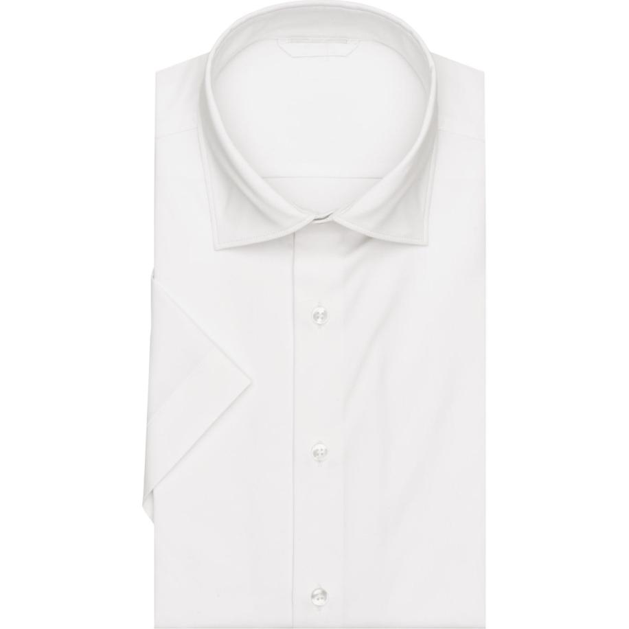 Seidensticker Overhemd Korte mouw wit Wit