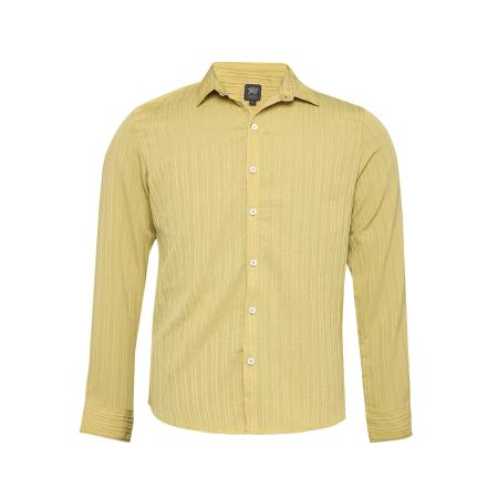 Campus Sutra Overhemd Zavanna mosterd