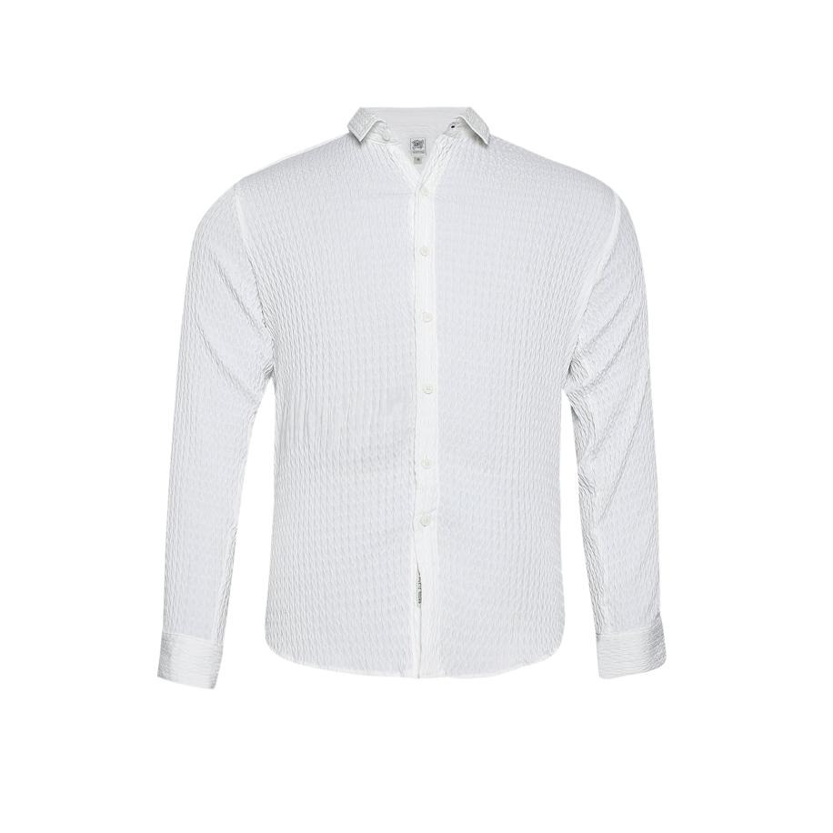 Campus Sutra Campus Sutra Overhemd Hugo wit -