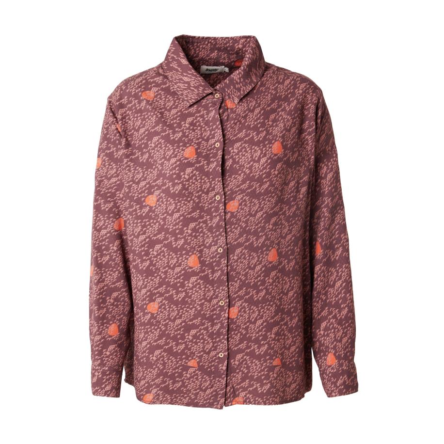 Brava Fabrics Blouse mauve / lichtoranje / bourgogne Multicolor