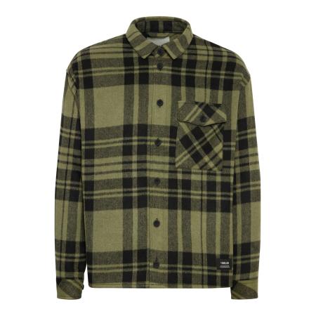 Solid !Solid Overhemd groen / zwart