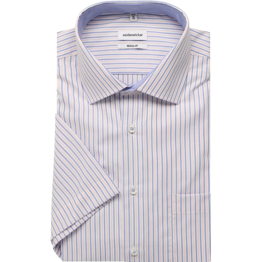 Seidensticker Overhemd Korte mouw roze Roze