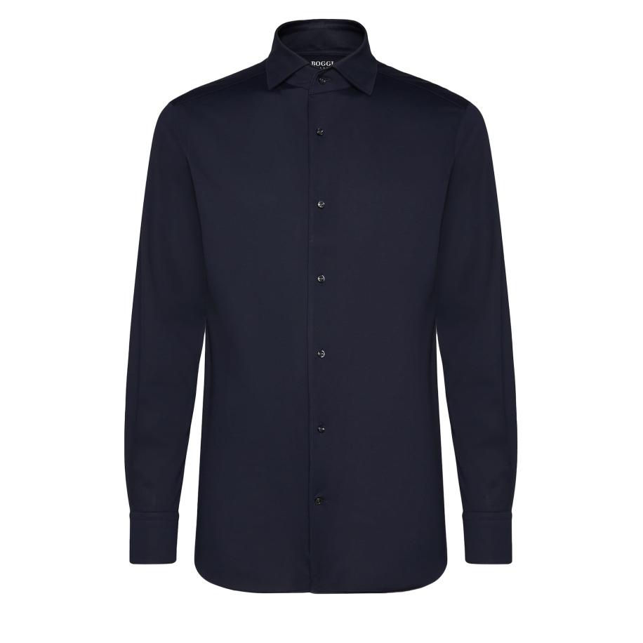 Boggi Milano Boggi Milano Overhemd navy -
