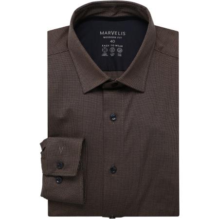 Marvelis Performance Jersey shirt bruin, Effen