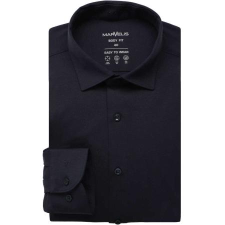Marvelis Performance Jersey shirt marine, Effen