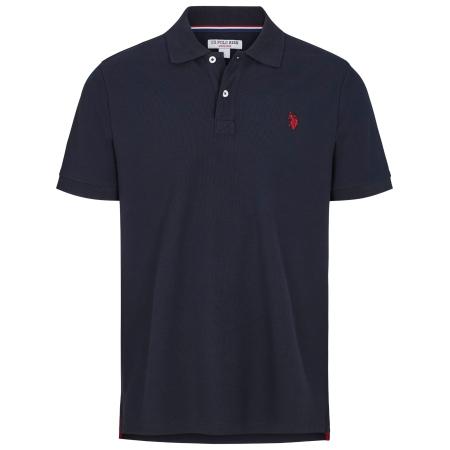 U.S. Polo Assn. U.S. POLO ASSN. Shirt Alfred donkerblauw / kersrood