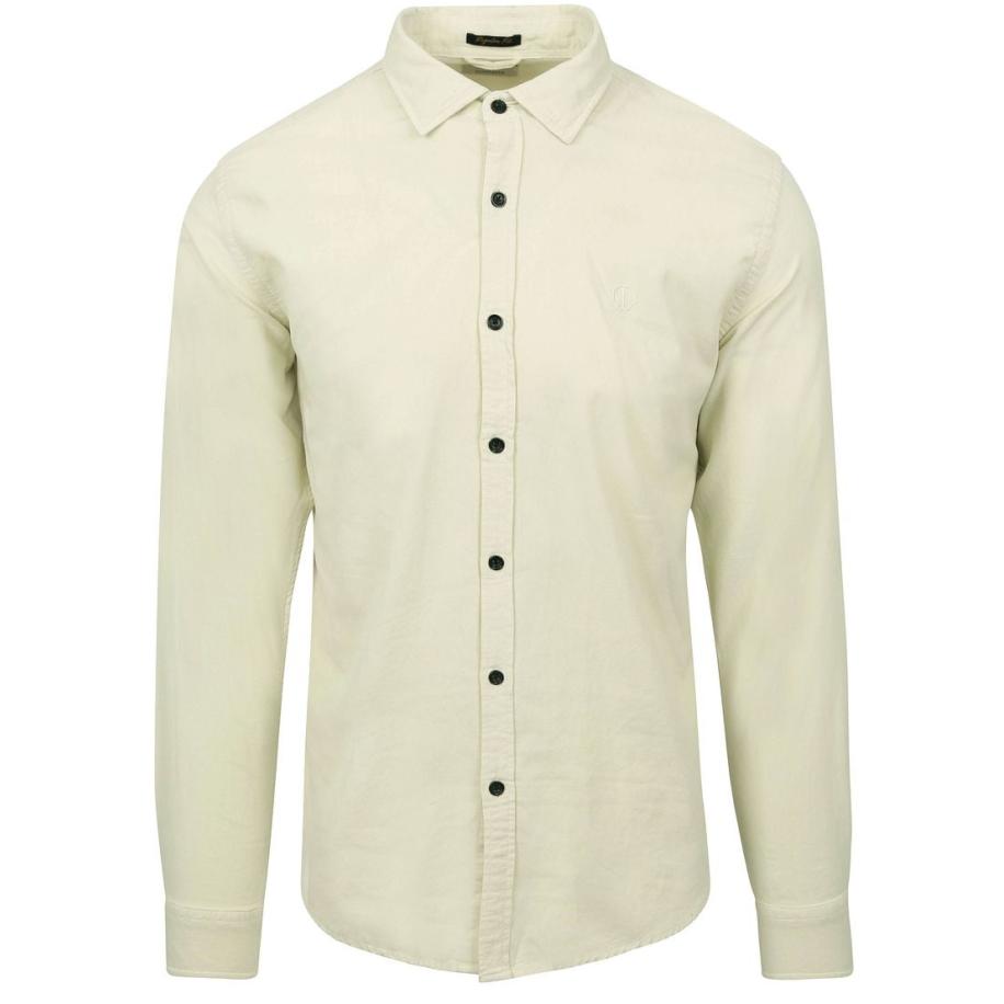 Dstrezzed Overhemd Roald Ecru Bruin