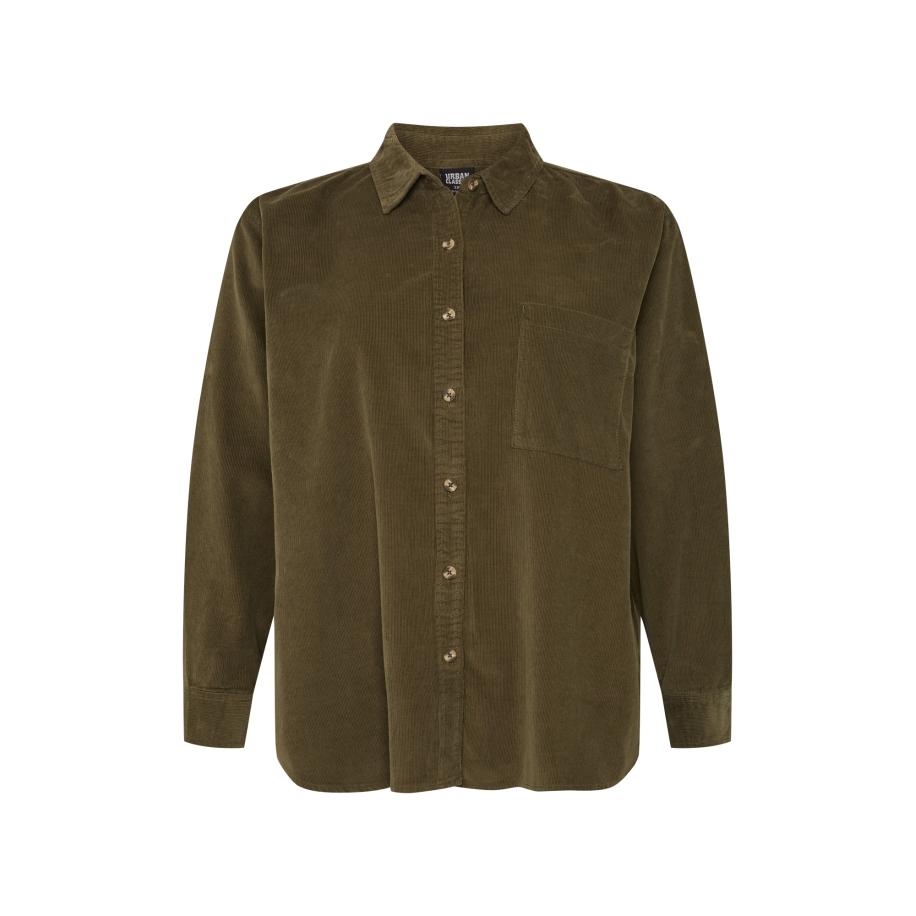 Urban Classics Urban Classics Blouse kaki -