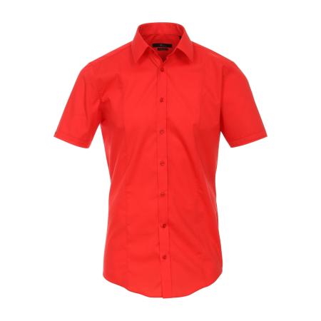 Venti Overhemd Korte mouw rood