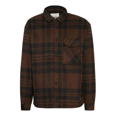 Solid !Solid Overhemd bruin / zwart