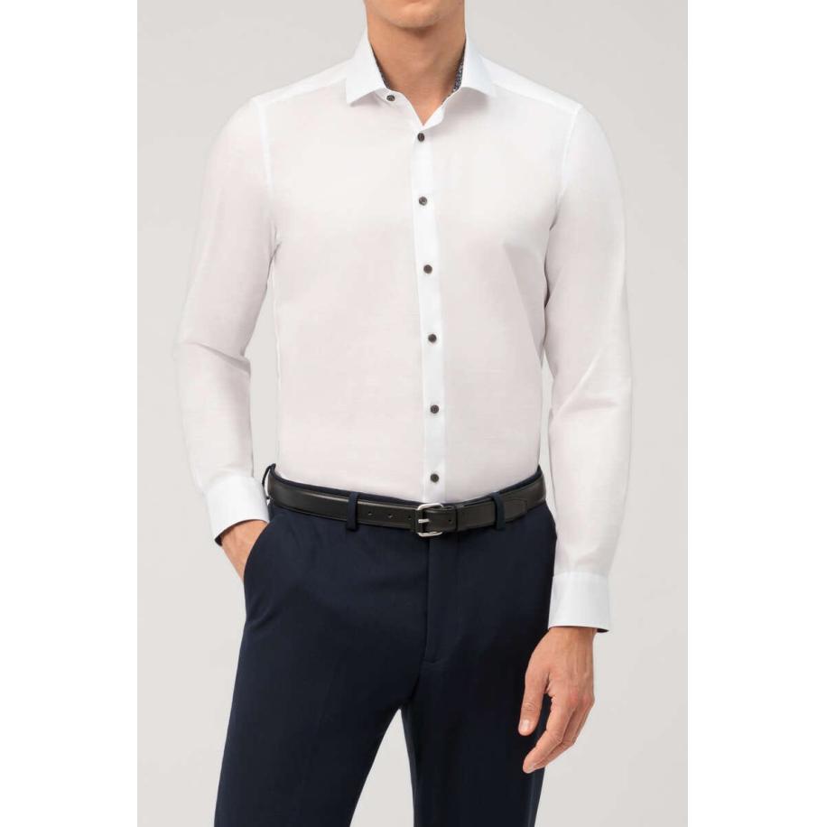 OLYMP Level Five Overhemd ML6 (vanaf 68 CM) wit Wit