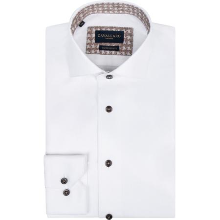 Cavallaro Ludano Overhemd Wit