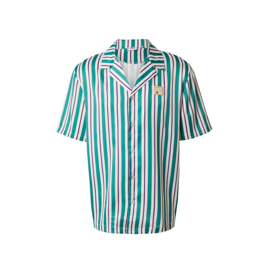 Fila FILA Overhemd LASTRO crème / goudgeel / smaragd / lila -