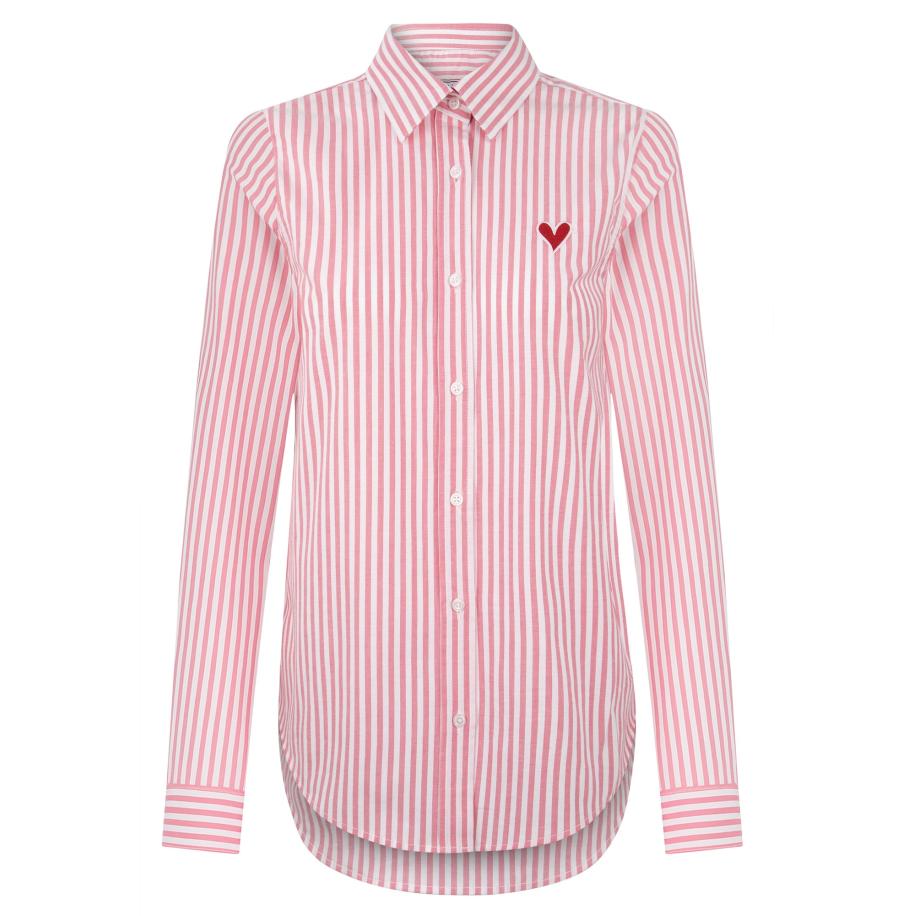 Felix Hardy Felix Hardy Blouse lichtroze / rood / wit -