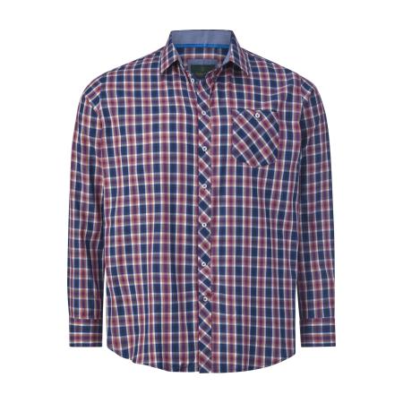 Charles Colby Overhemd roze, Ruit