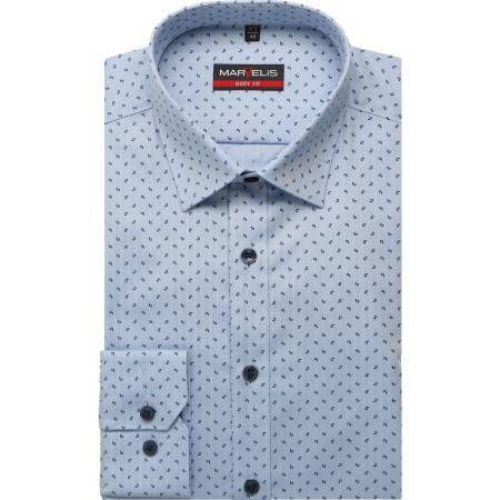Marvelis Overhemd ML6 (vanaf 68 CM) blauw