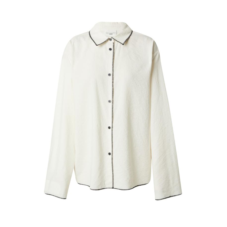 ABOUT YOU ABOUT YOU x Marie von Behrens Blouse Vivian zwart / wit -