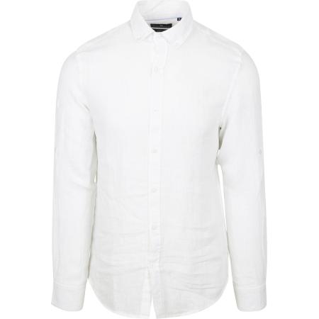 Steppin' Out Overhemd Linnen Wit