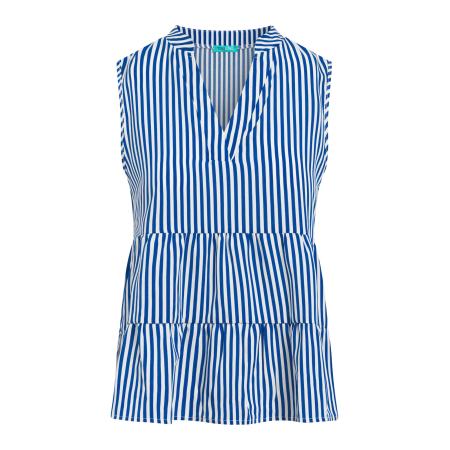 TOOche TOOche Blouse Venedig blauw / wit