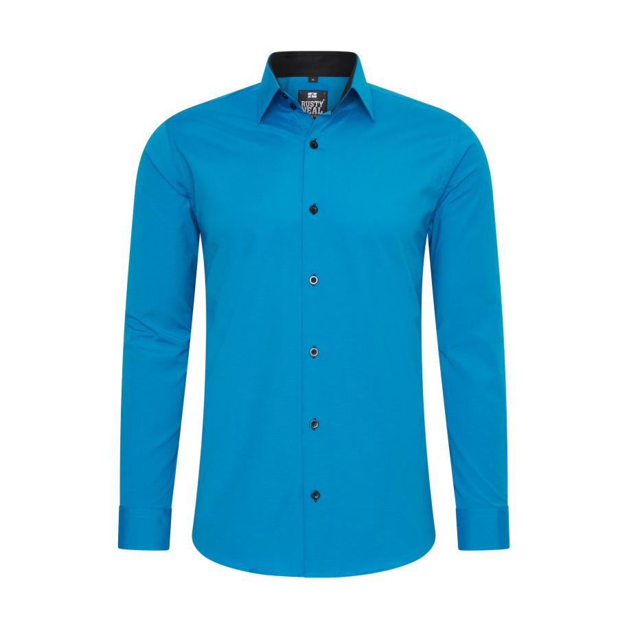 Rusty Neal Rusty Neal Overhemd blauw -