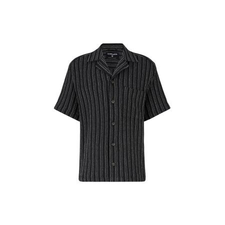 Strellson STRELLSON Overhemd Noem zwart / offwhite