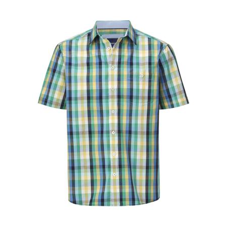 BABISTA Overhemd Korte mouw donkerblauw