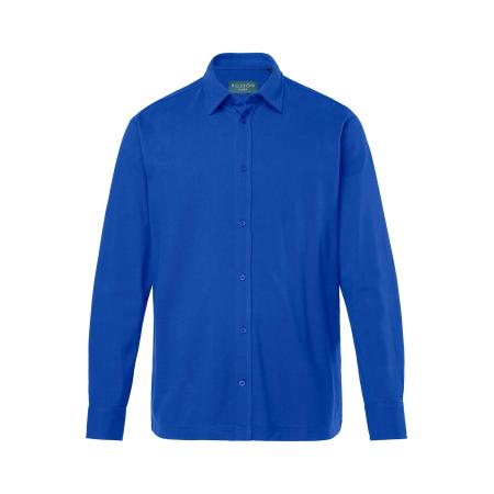 Boston Park Boston Park Overhemd kobaltblauw