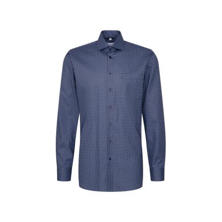 SEIDENSTICKER Zakelijk overhemd lichtblauw / donkerblauw