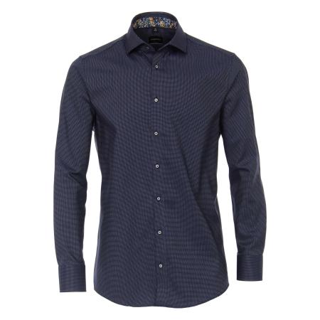 Venti Overhemd blauw, Faux-uni