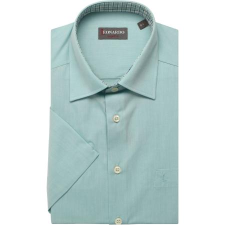 Leonardo by Jupiter Overhemd Korte mouw groen