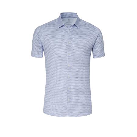 Desoto DESOTO Overhemd blauw / wit