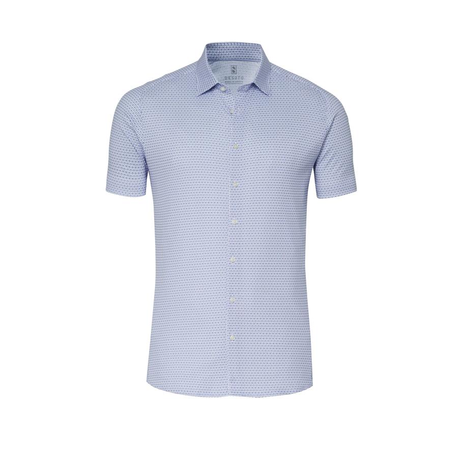 Desoto DESOTO Overhemd blauw / wit -