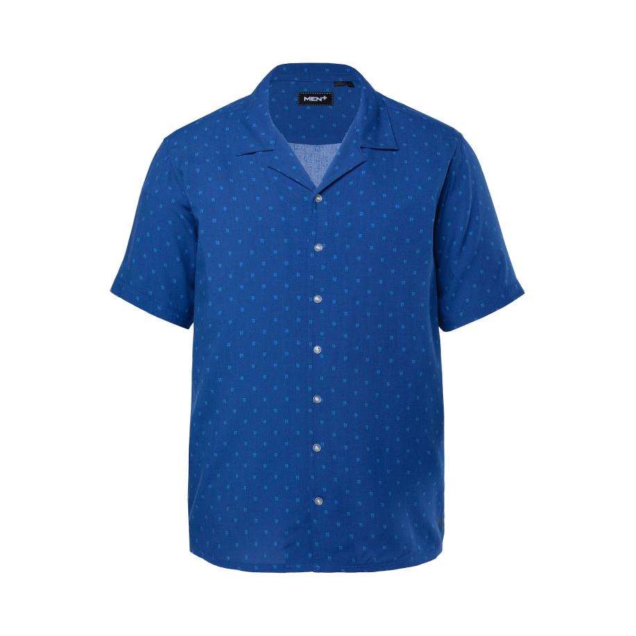 men plus Men Plus Overhemd blauw / azuur -