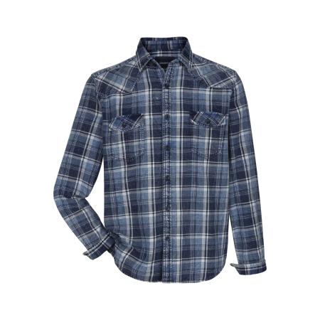 BABISTA Overhemd blauw, Ruit