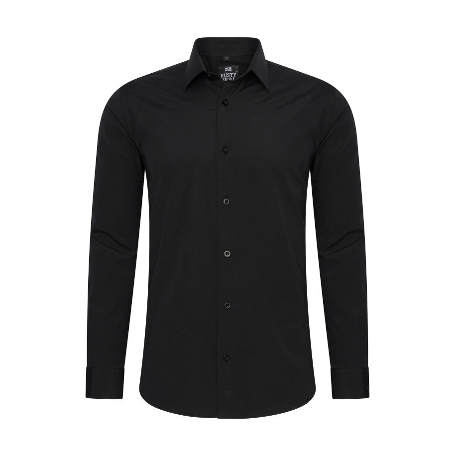Rusty Neal Rusty Neal Overhemd zwart -