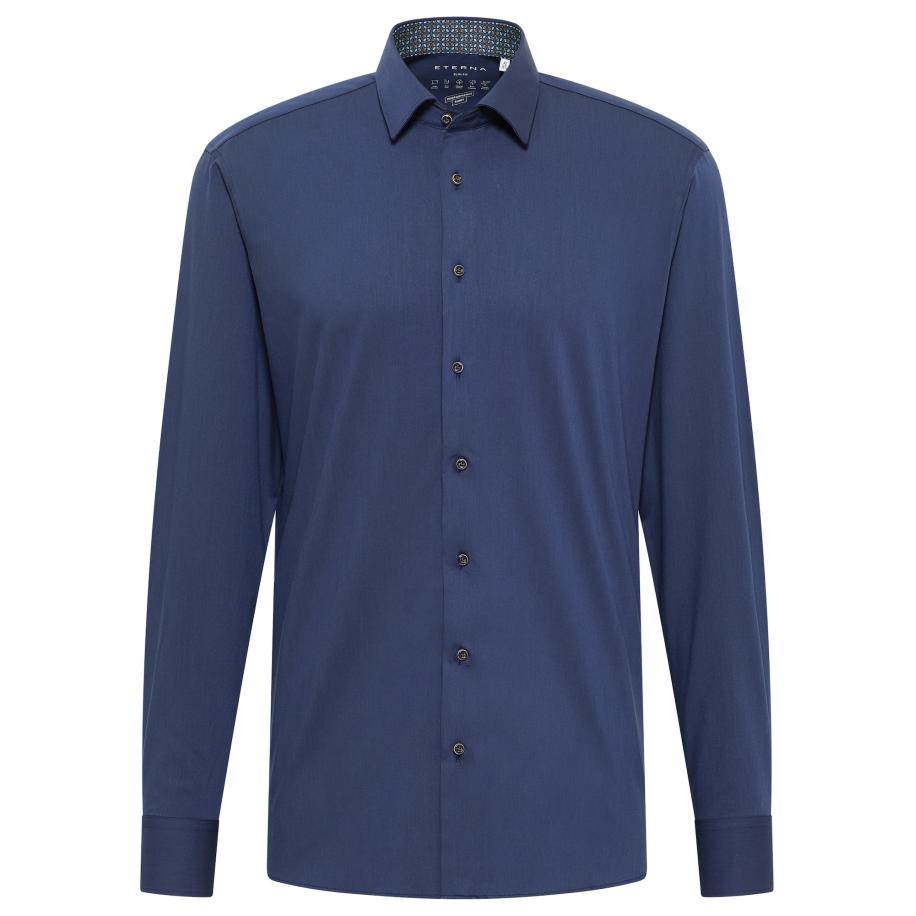 Eterna ETERNA Zakelijk overhemd navy -