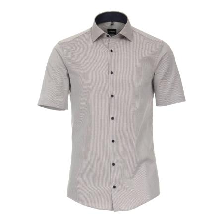 Venti Overhemd Korte mouw beige