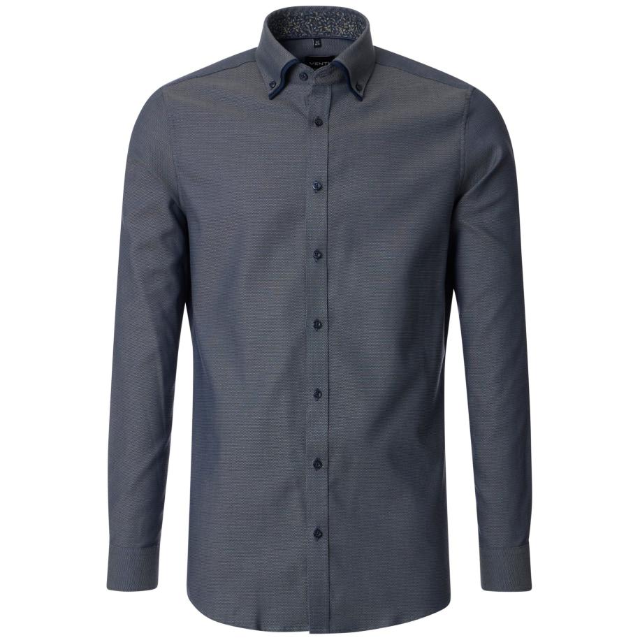 Venti Overhemd groen, Faux-uni Groen