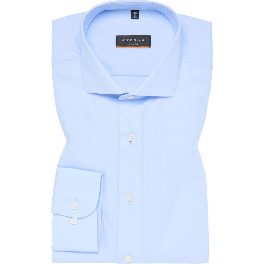 ETERNA Overhemd ML6 (vanaf 68 CM) hemelsblauw Blauw