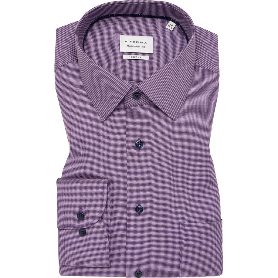 ETERNA Overhemd, Pied De Poule Multicolor