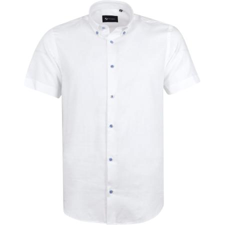 Suitable Shortsleeve Overhemd Wit