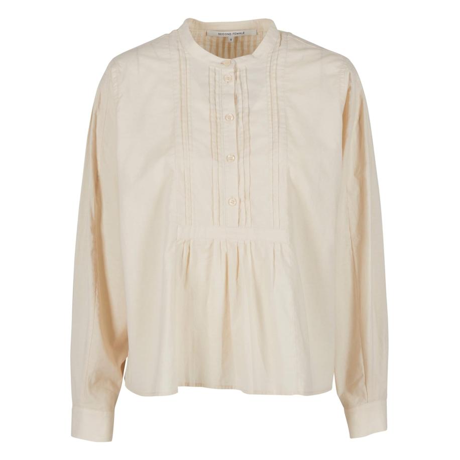 SECOND FEMALE Blouse Mikia beige Bruin