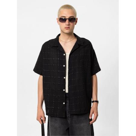 VAMOS CLO Overhemd zwart